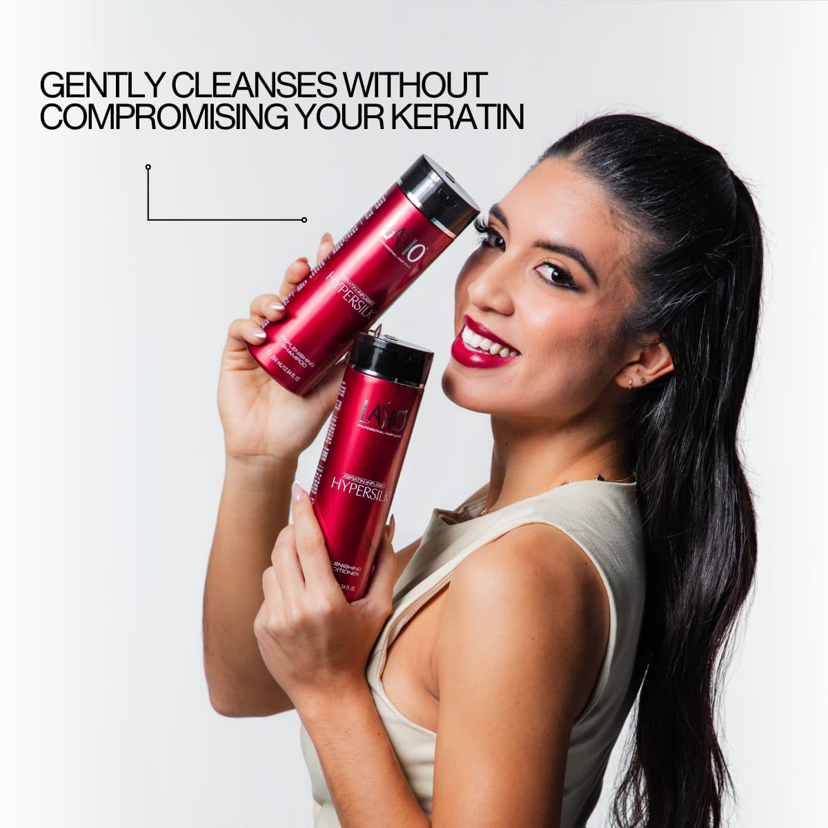 - Keratin-Infused HYPERSILK Replenishing Keratin Shampoo - 12.34 Fl. Oz - Repair, Restore & Redefine Hair Care Products - Shampoo Sulfate Free