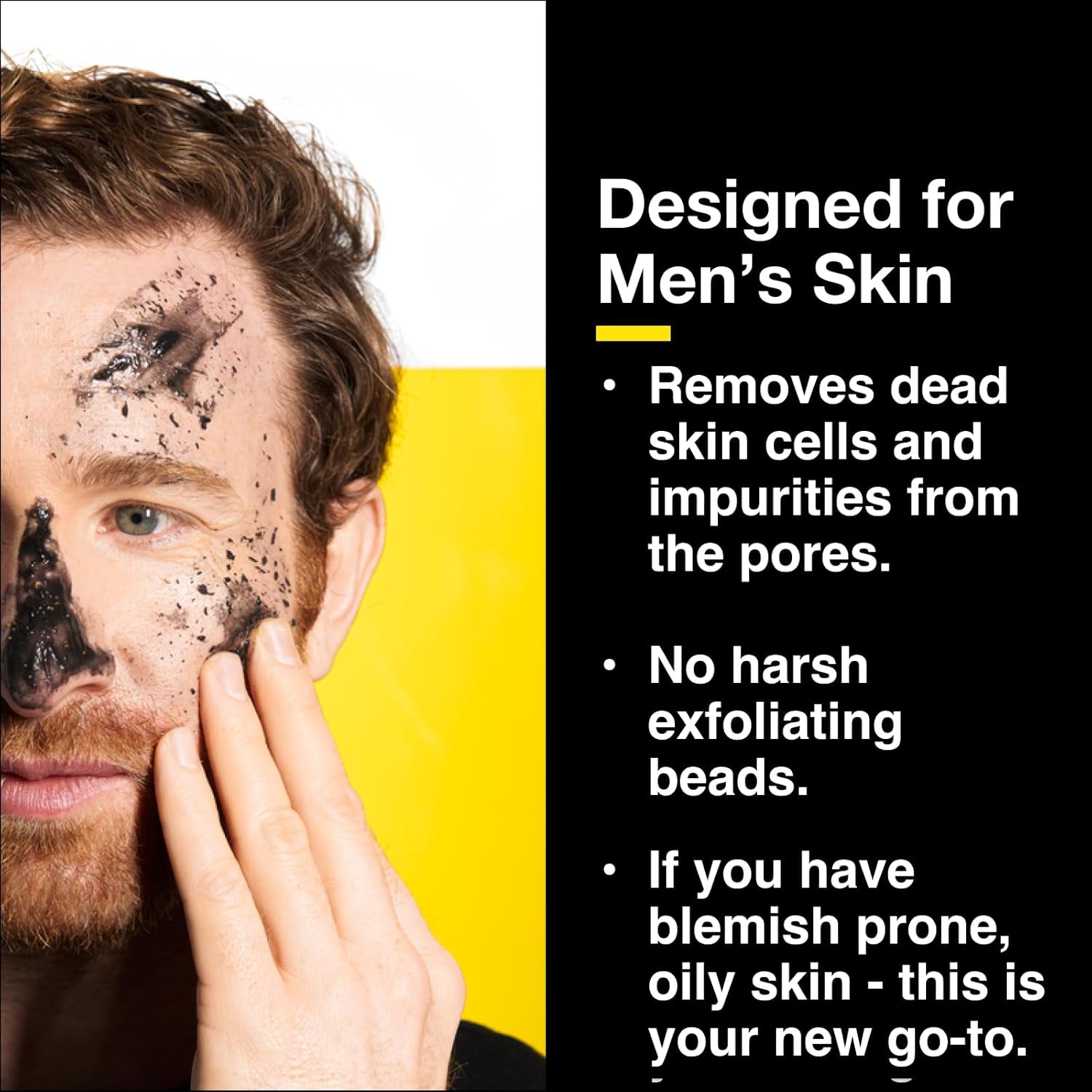 Skin Care Set Routine for Men - Boss Trio - Men'S Facial Care Kit, Men'S Skincare Routine Banish Dark Circles, Puffiness, Clogged Pores - 2 Month Supply