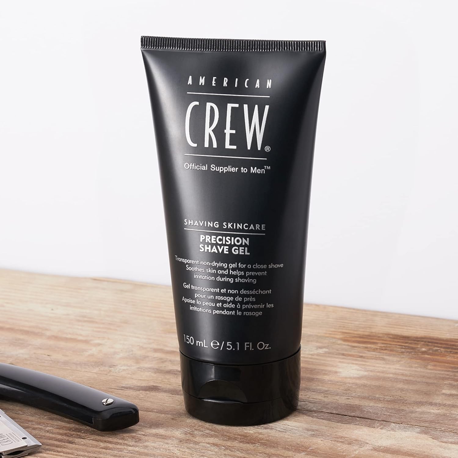 Shave Gel for Men, Soothes Skin and Prevents Irritation, 5.1 Fl Oz
