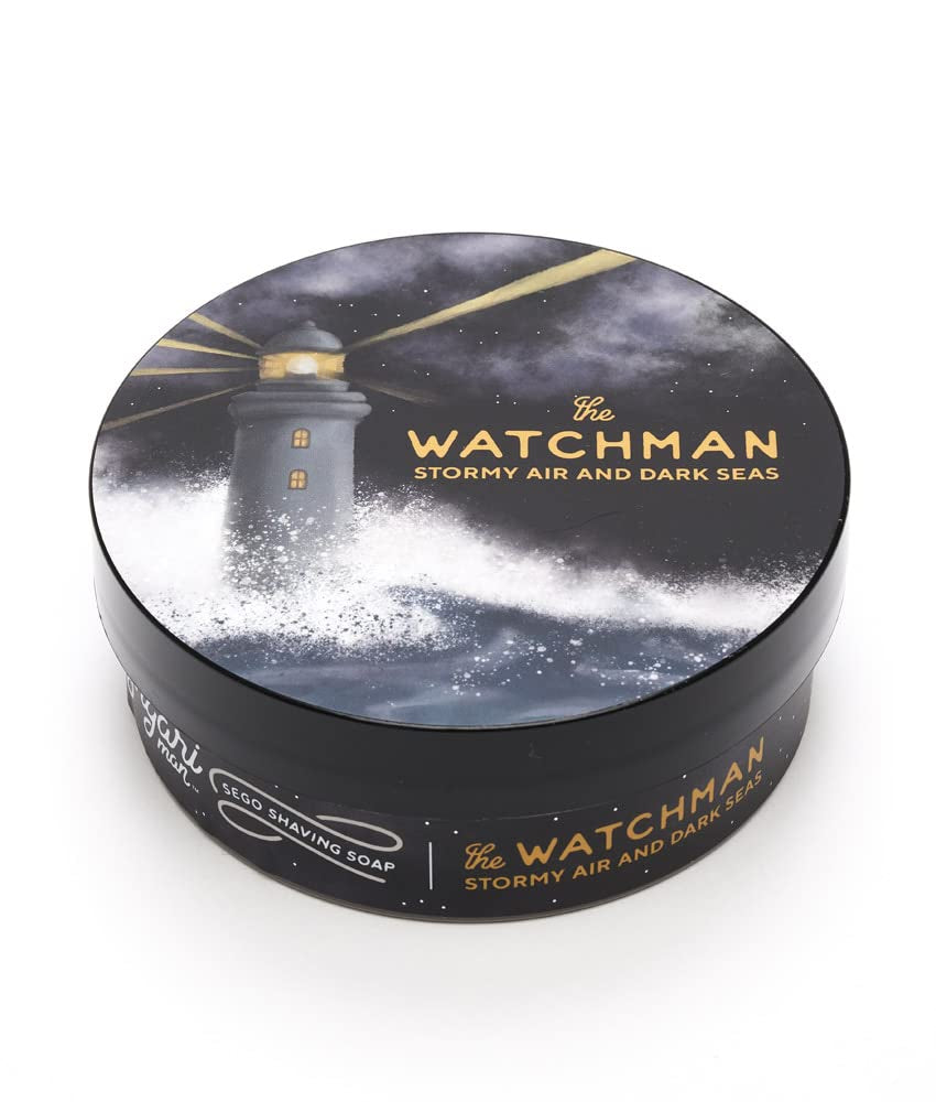 - the Watchman Shave Soap - Smooth Glide Grooming Accessories for Men - Super Strength No Bump Cream and Skin Tight Lotion for the Sophisticated Young or Old Man - 5Oz Jar
